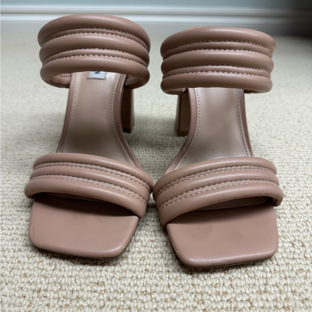 Steve Madden Nude Heeled Sandals